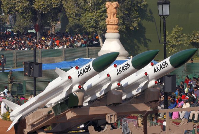 Akash missile system of india