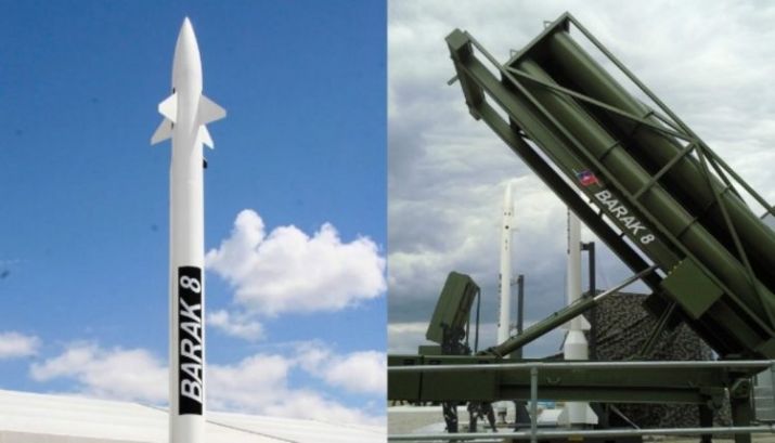 barak-8 missiles