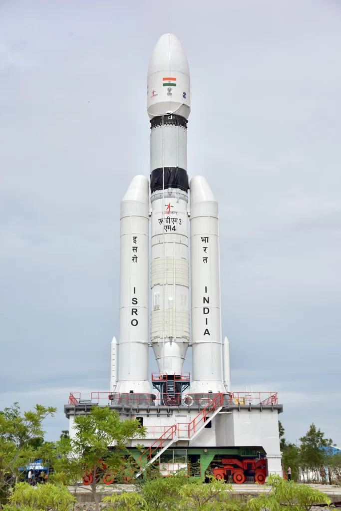 ROCKET CARRYING CHANDRAYYAN-3